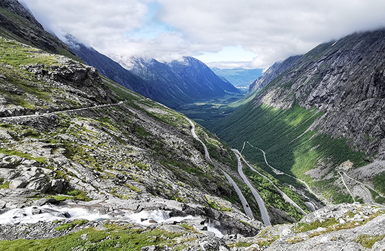 Scenery from Trollstigen